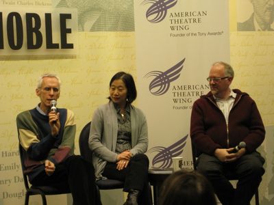 David Ives,  Diana Son, and Doug Wright Photo